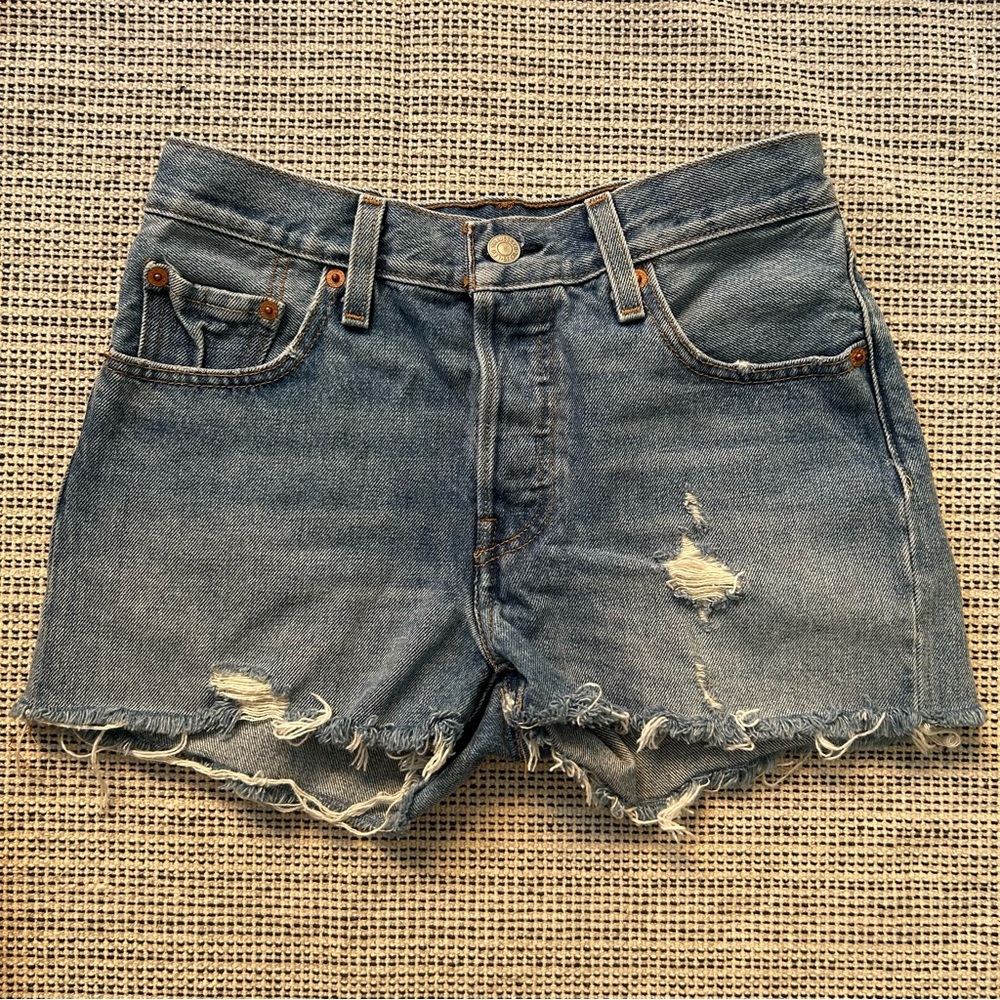 Levi's denim shorts